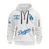 2025 Dodgers NL West Champs Quarter Zip Hoodie