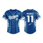 2025 Dodgers X Sergio Perez Jersey