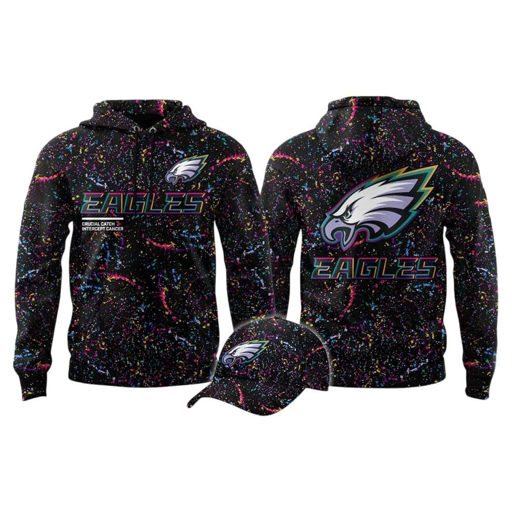 2025 Eagles Crucial Catch Hoodie 2025 Eagles Crucial Catch Hoodie