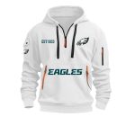 2025 Eagles Est 1960 Hoodie Half Zipper