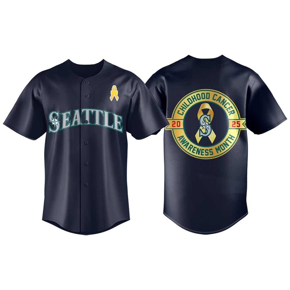 2025 Mariners Child Hood Cancer Awareness Jersey 2025 Mariners Child Hood Cancer Awareness Jersey
