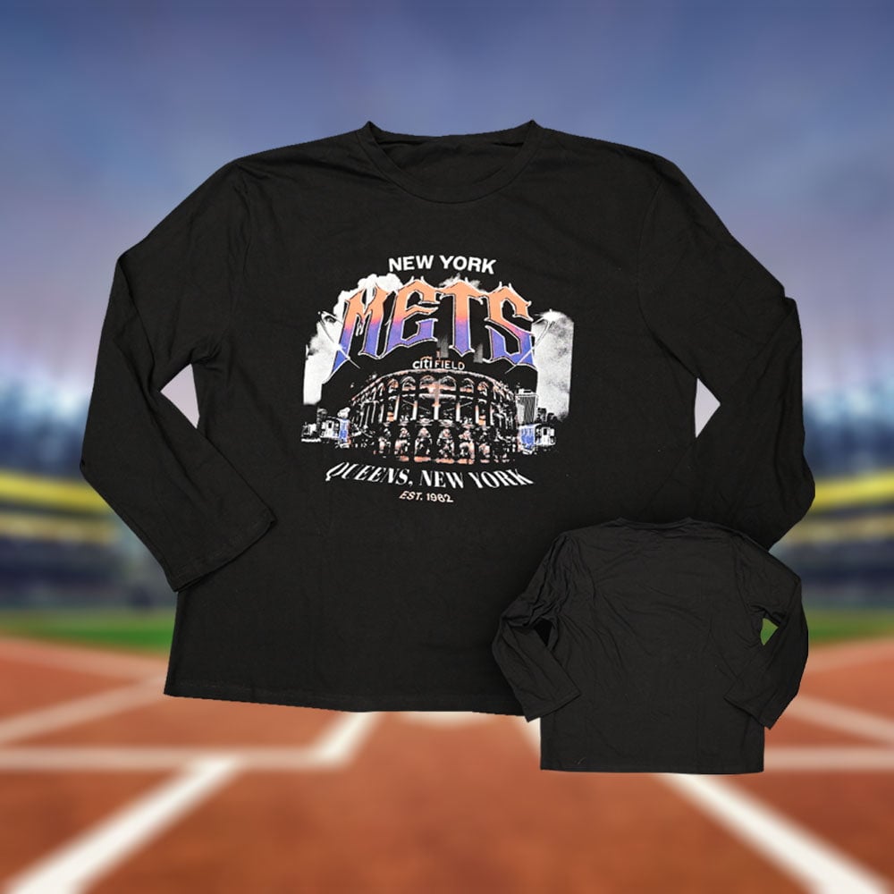 2025 Mets Long Sleeve T-shirt Giveaway 2025 Mets Long Sleeve T-shirt Giveaway