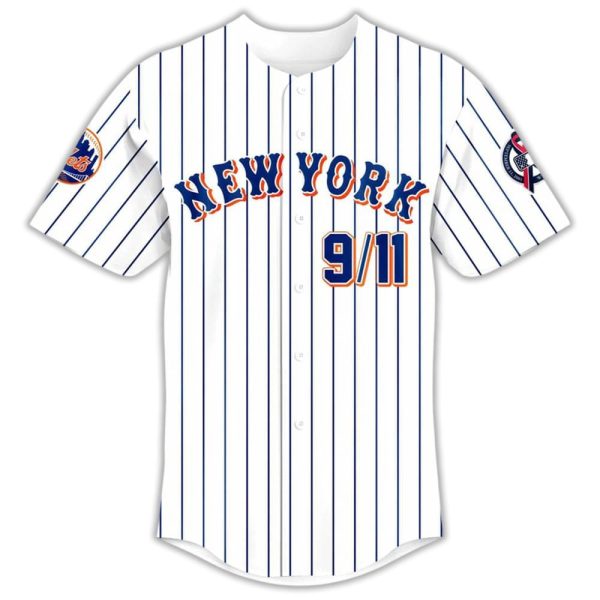 2025 Mets Never Forget 9 11 Jersey