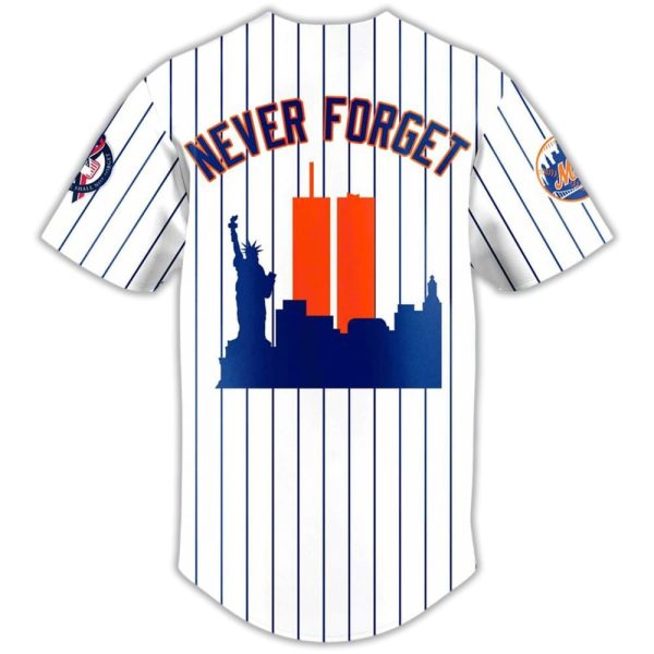 2025 Mets Never Forget 9 11 Jersey