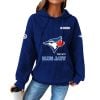 2025 Personalized Blue Jays Waffle Hoodie