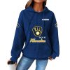 2025 Personalized Brewers Waffle Hoodie