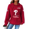 2025 Personalized Phillies Waffle Hoodie
