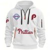 2025 Phillies Hoodie Half Zipper