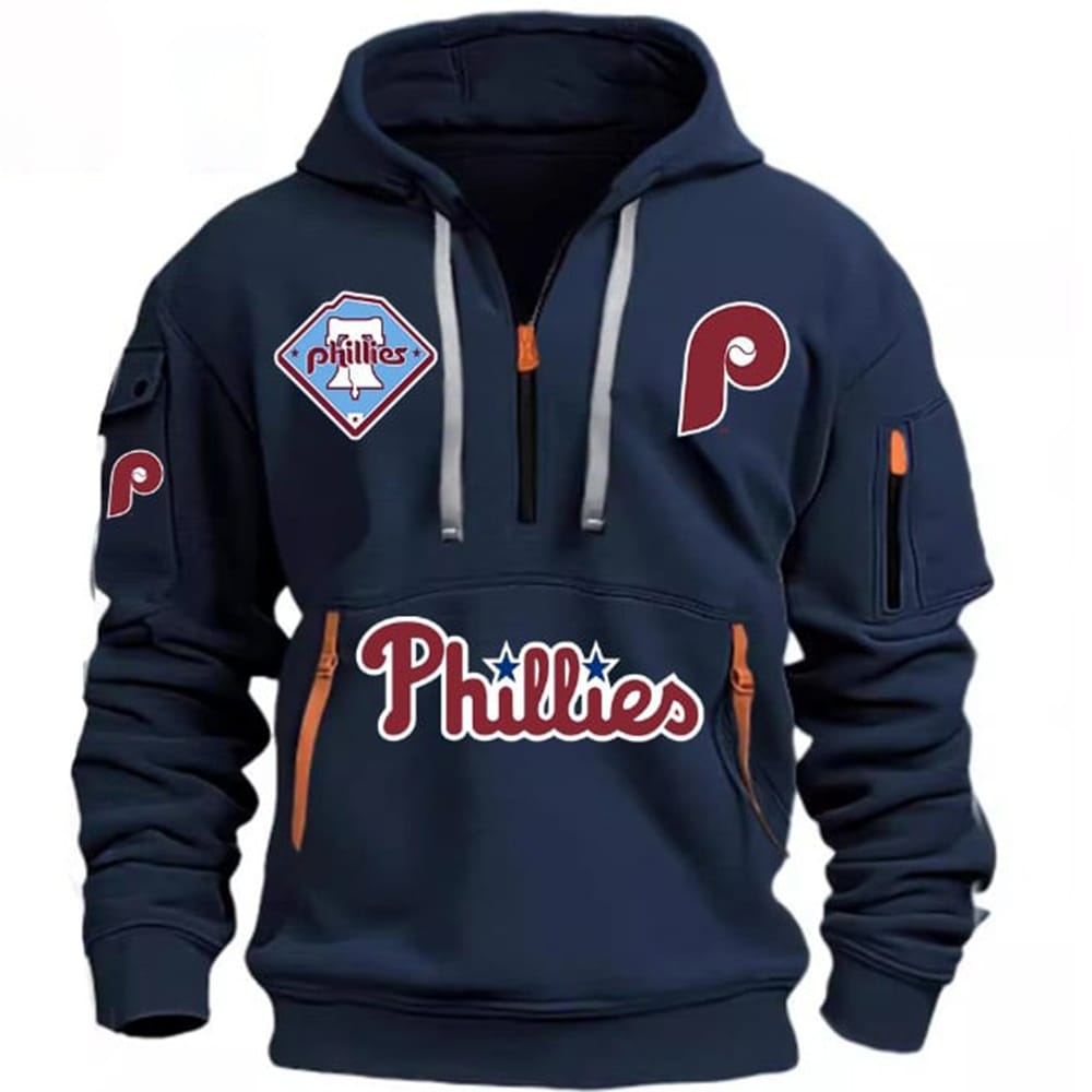 2025 Phillies Hoodie Half Zipper 2025 Phillies Hoodie Half Zipper