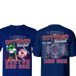 2025 Red Sox October Baseball Shirt