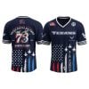 2025 Texans Happy Birthday US Air Force Jersey