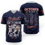 2025 Tigers October Ready Baseball Jersey