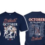 2025 Tigers October Ready Two-Sided Shirt