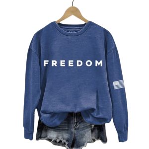 White Freedom Sweatshirt Charlie Kirk 2 White Freedom Sweatshirt Charlie Kirk2