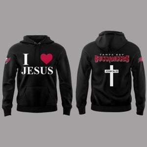 Buccaneers I Love Jesus Hoodie