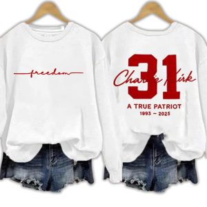 Freedom Charles Kirk Birthday 31 A True Patriot Shirt1