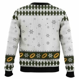 I Am No Man Lord Of The Rings Ugly Christmas Sweater1
