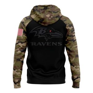 Ravens Darkness Camo Hoodie 20252