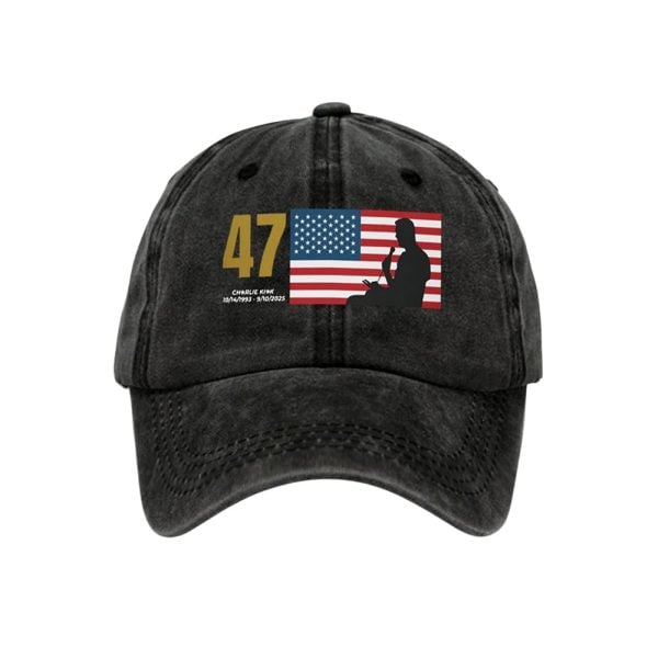 47 RIP Charlie Kirk Hat