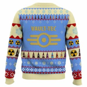 Fallout Merry Christmas From Vault Tec Ugly Christmas Sweater1