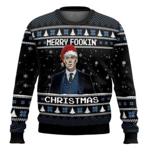Peaky Blinders Merry Fookin’ Christmas Ugly Sweater