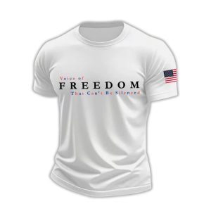 Charlie Kirk Voice Of Freedom That Cant Be Silenced Shirt