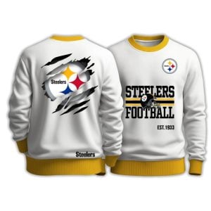 Steelers Football Est 1933 Ugly Sweater2