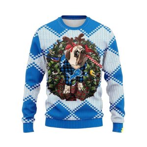 Lions Pub Dog Ugly Christmas Sweater