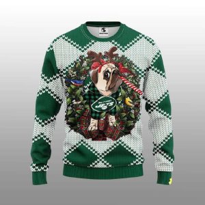 Jets Pub Dog Ugly Christmas Sweater1