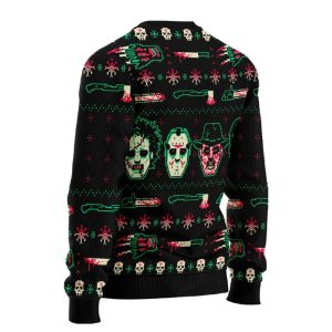 Horror Killer Christmas Halloween Ugly Sweater1