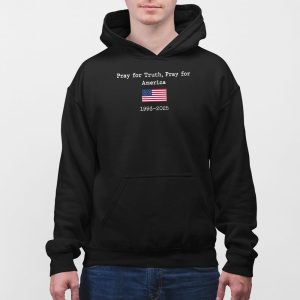 Charlie Kirk Pray For Truth Pray For America 1993 2025 Shirt 4