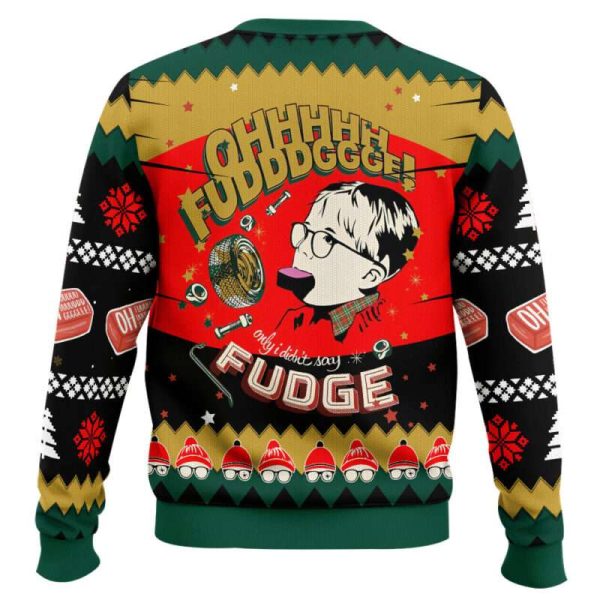 A Christmas Story Fudge Ohh Fudge Ugly Christmas Sweater