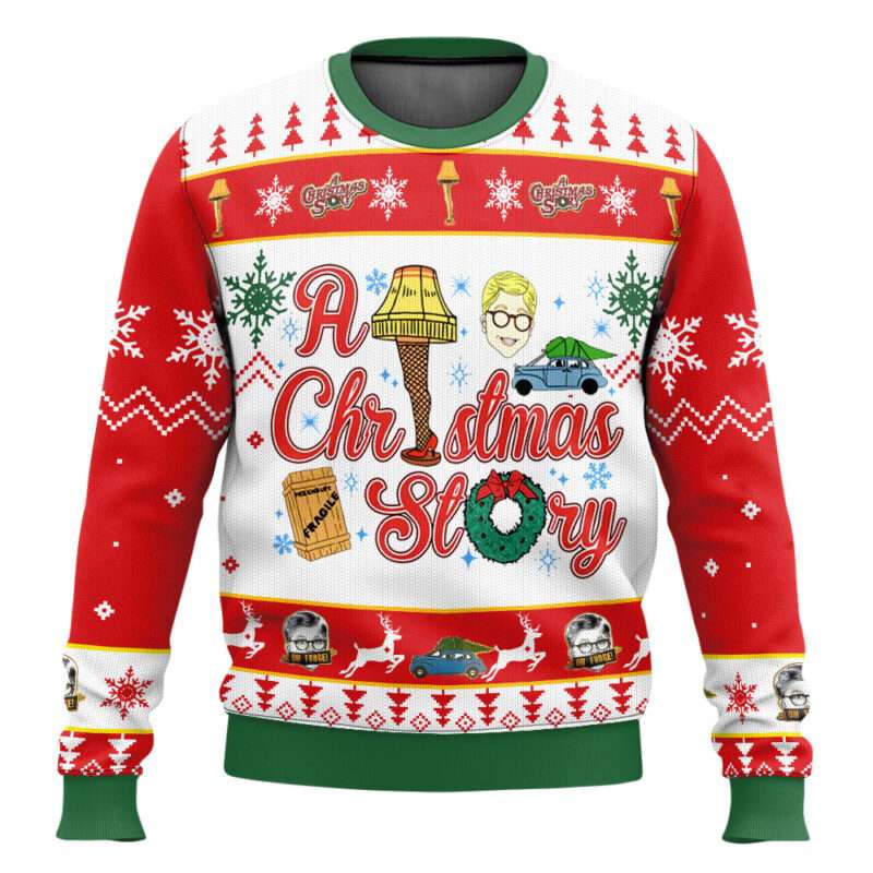 A Christmas Story Ugly Sweater A Christmas Story Ugly Sweater