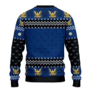 US NAVY 250th Years Of Service Ugly Sweater1