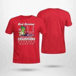 Phillies 2025 B2N NL East Champions Shirt 2