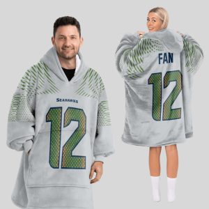 Fan 12 Seahawks Blanket Hoodie3