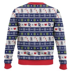 Pabst Blue Ribbon Grnch Ugly Christmas Sweater1