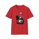 Alabama Plant on the Flag Bulldogs Shirt