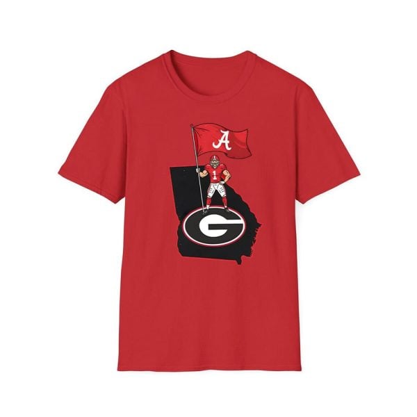 Alabama Plant on the Flag Bulldogs Shirt