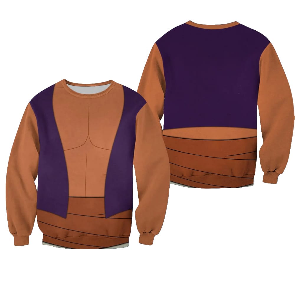 Aladdin Cosplay Halloween Costume Hoodie Aladdin Cosplay Halloween Costume Hoodie
