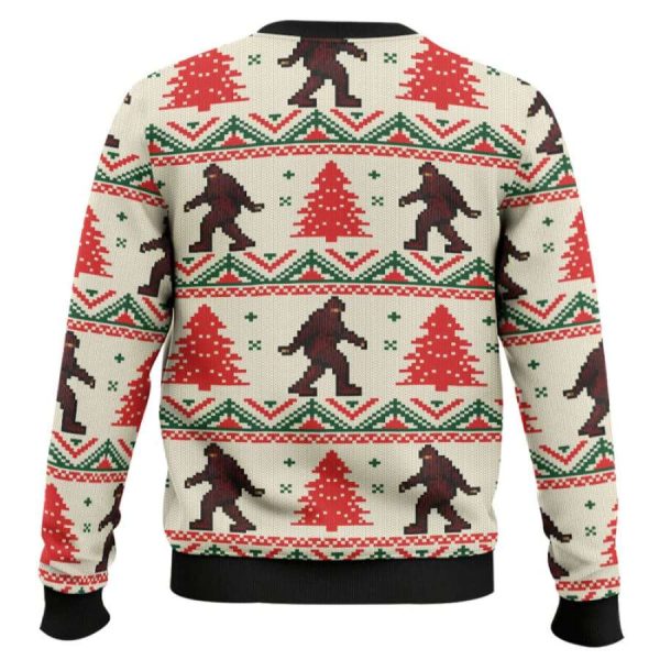 Amazing Bigfoot Ugly Christmas Sweater