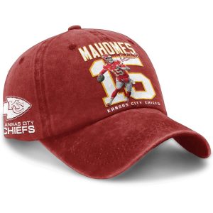 Patrick Mahomes 15 Kansas City Washed Cap1