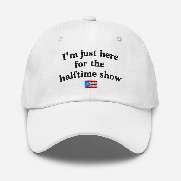 Bad Bunny I’m Just Here For The Halftime Show Hat