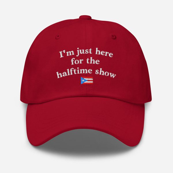 Bad Bunny I’m Just Here For The Halftime Show Hat