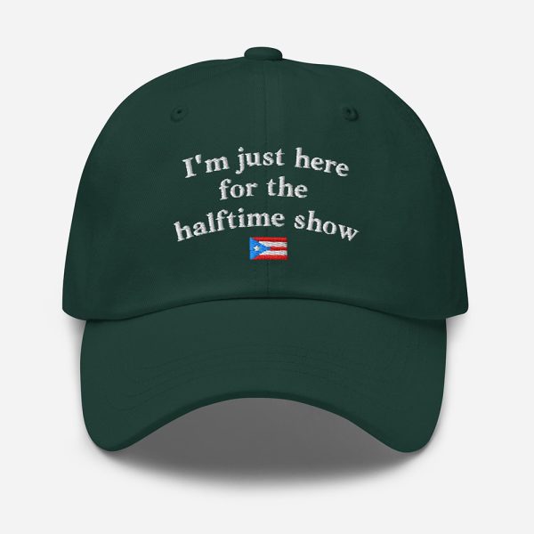 Bad Bunny I’m Just Here For The Halftime Show Hat