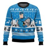 Batman Middle Finger Ugly Christmas Sweater