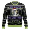 Beetlejuice It Snow Time Christmas Ugly Sweater