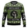 Beetlejuice It’s Showtime Ugly Christmas Sweater