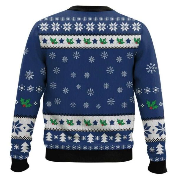 Billy Mack Christmas Is All Around Love Actually Ugly Christmas Sweater