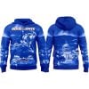 Boise State Football The Blue And The State Of Idaho 2025 Hoodie
